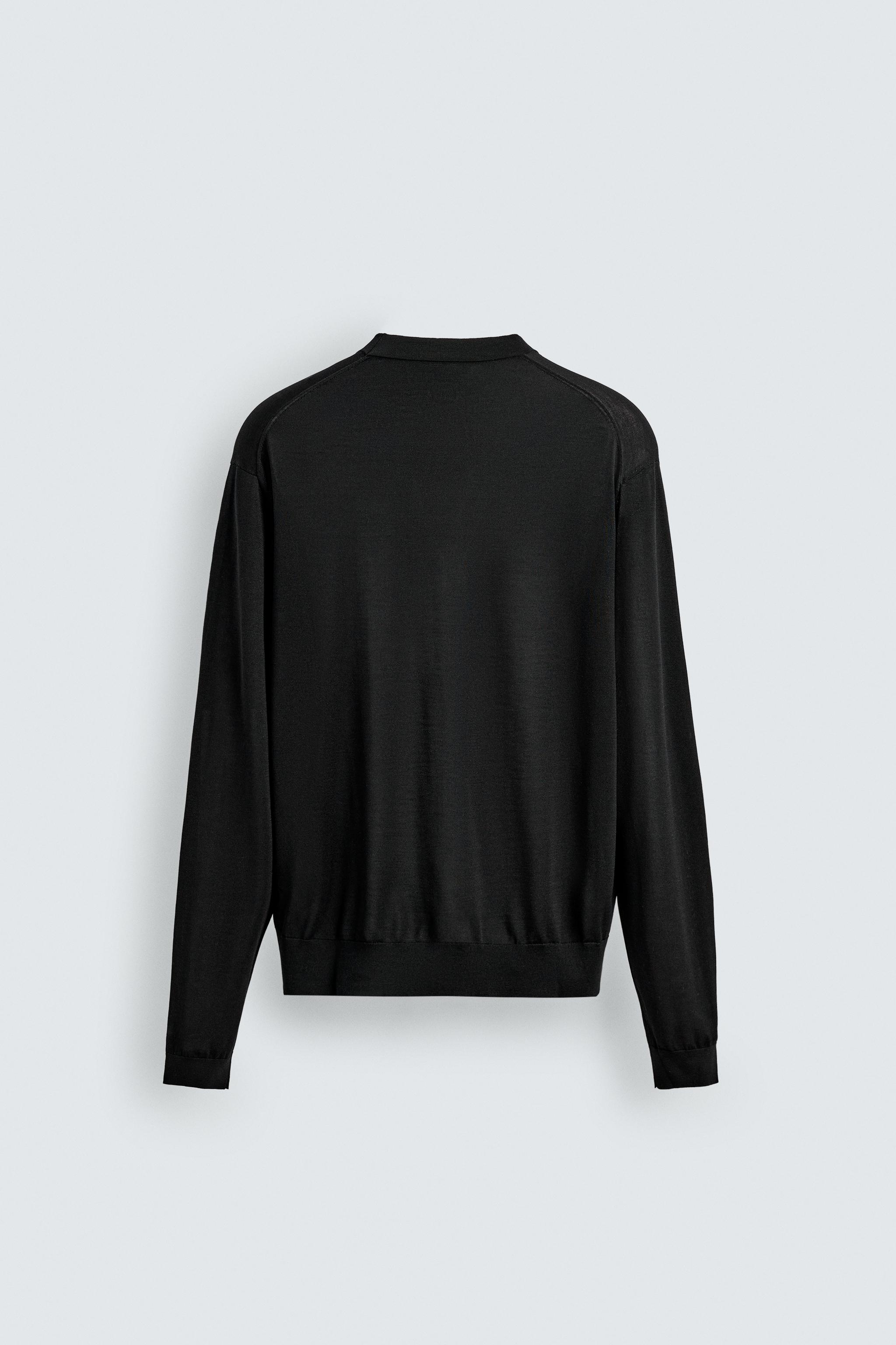 CARDIGAN 100% SOIE AARON LEVINE X ZARA